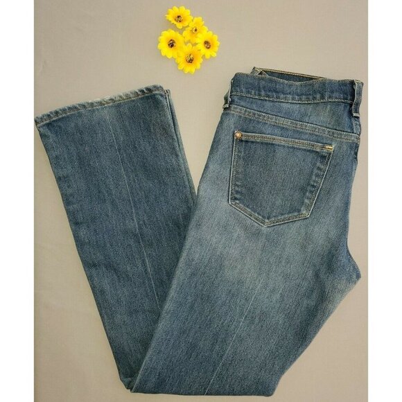 Old Navy Denim - Old Navy The Flirt Bootcut Jeans Size 6 Denim Mid Rise Medium Wash